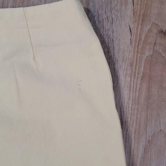 🔹️Gunex Yellow Italian Cropped Ankle Pants Size 8/29 - Picture 5 of 10